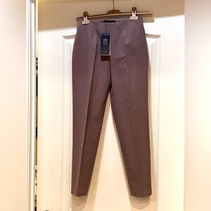 Piazza Sempione Audrey Dark Beige Pants Size 38 - NWT